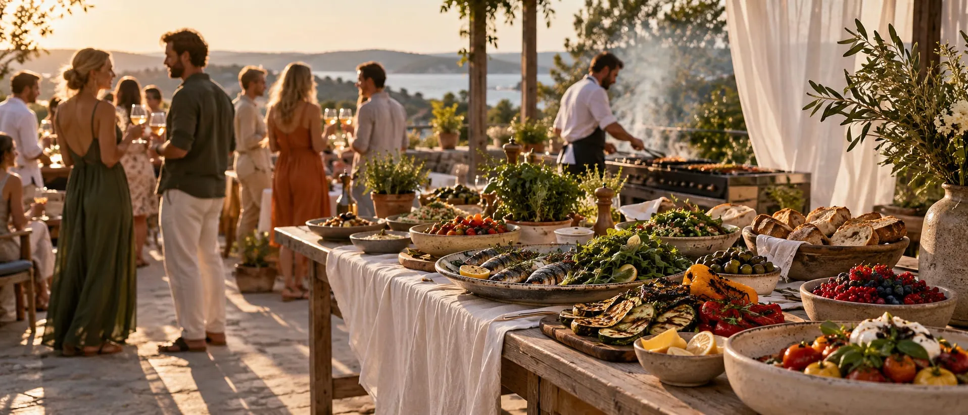 Mat till sommarfesten